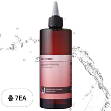 모레모 미라클 100 손상모 탈모증상완화 기능성 멀티케어 앰플 워터 트리트먼트, 400ml, 7개