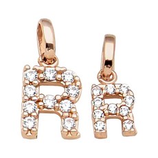 14k이니셜알파벳참목걸이