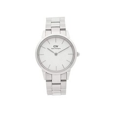Daniel Wellington (다니엘 웰링턴) [다니엘 웰링턴] 시계 여성 남성 아이코닉 36mm 남여 석영 (1) DW00600203 실버 [병행 수입품]