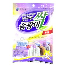 크린스타 나프탈렌 옷장용 2개입/방충/방향제/옷장용/좀약 생활용품 > 방향/탈취/제습/살충 탈취제 옷장/서랍/신발장탈취제, 1개, 1Ea