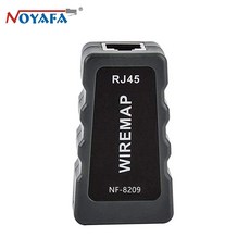 Noyafa NF 8209 네트워크 케이블 테스터 LCD 디스플레이 길이 측정 RJ45 케이블 트래커 UTP 다기능 테스터 네트워크 도구 1개 3) Distal end 상품 이미지