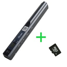 IScan 미니 휴대용 스캐너 900 인치 당 점 LCD 디스플레이 JPG/PDF 형식 문서 이미지 Iscan 핸드 헬드 스캐, 02 Scanner with SD card