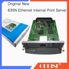 [해외] 1% 새 원본 JETDIRECT 635N J7961G 이더넷 내부 인쇄 서버 네트워크 카드 및 DESIGNJET 플로터 프린터, 상세내용표시