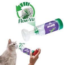  에어로켓 고양이 천식 흡입기 호흡기 AEROKAT, 1개 