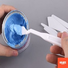 미니 미술 물감 접시 플라스틱 파레트 팔렛트 빠레뜨 나이프 5P