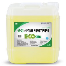 에코지엥 중성 세이프 식기세척기세제 18.75L 1종 원료사용, 3.중성 세이프 세척기세제 18.75L, 1개