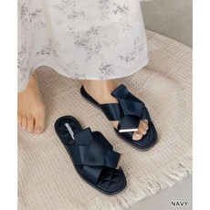 란다 샌들 리본 슬리퍼 통굽 일본 새틴 룸 슈즈 PR31225R2