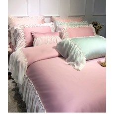 공단레이스침대스커트