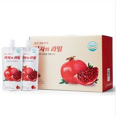 고흥석류 여자의과일 100% 착즙원액 여자의 과일 100ml 30팩 갱년기여성 건강음료