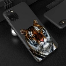 시루컴퍼니 적용 사과폰 11PROMAX 호랑이 대가리 IPHONE7 8P 부드러운케이스 샌딩 XXRXS