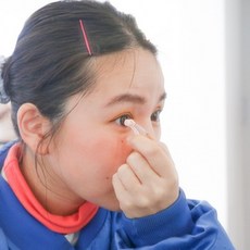 렌즈 집게 흡착봉 뽁뽁이 석션 빼는 끼는 도구 [JP1 소프트 하드 드림렌즈 빼기 법 뺄때 콘택트]