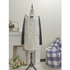 여성패딩조끼 가벼운 오리털 여자조끼 보통길이 코디 양면모직 코트 2020겨울용 신제품 모자달린스커트 조끼 외투스커트