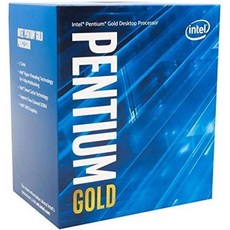 CPU 인텔 펜티엄 골드 G-6400 데스크톱 프로세서 2코어 4.0GHz LGA1200 400 시리즈 칩셋 58W BX80701G6400 343204 - g6400