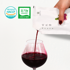 제주 오가닉스 국산 유기농 레드 비트즙 100 % NFC 착즙 주스 100포, 100ml, 100개