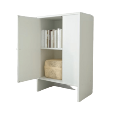 아케아 BAGGEBO 도어수납장 50x30x80cm 704.838.82 에어캡포장, 화이트 704.838.82 에어캡, 1개