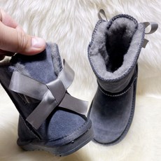 겨울 두터운 융털 논슬립 미끄럼방지 보온 스노우부츠 면 여성 빅 신발 유아 패딩부츠