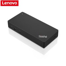  Lenovo ThinkPad Dock USB-C Lenovo 도킹 허브(40AY0090CN)/관세포함 Black  상품 이미지