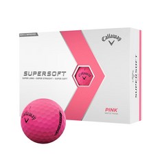 캘러웨이 슈퍼 소프트 골프볼 2PCS, 핑크