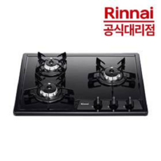 린나이 가스레인지/블랙/빌트인 3구/RBR-C3317DJ LNG(도시가스), LNG, C3317