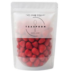동결 딸기 과일칩 100g 쫀득쿠키 재료 요거트 토핑, 3개