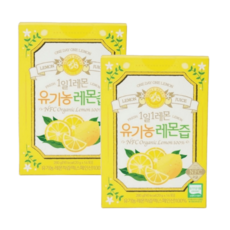 홀베리 유기농 레몬즙 14포 x 2박스 1일 1레몬 스페인산 착즙액, 20g, 28개