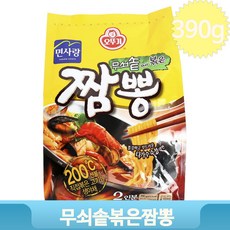 맛있는 짬뽕 390g 즉석요리 짬뽕 간식 2인분 자취생 야식 무쇠솥에볶은, E594_오뚜기무쇠솥볶은짬뽕, 2인 390g