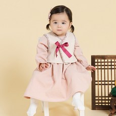 여아 한복 원피스 세트 추석 80-120