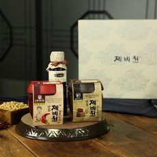 전통 방식으로 담은 전통장 3종 1.23kg X 3세트 (한식된장+고추장+전통간장 세트), 1개 - 전통장