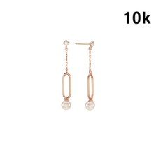 뉴코아아울렛 창원점 로이드 여성 오벌 드롭 10k Gold 귀걸이