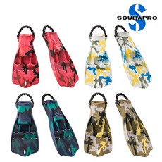 스쿠바프로 SCUBAPRO 다이빙오리발 레보 핀, 화이트_G