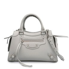 BALENCIAGA [빈티지] 라이트그레이 네오 클래식 스몰 토트백 PC0292 BA00 059