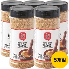 오늘좋은 깨소금 기획 180g*5개, 5개, 180g