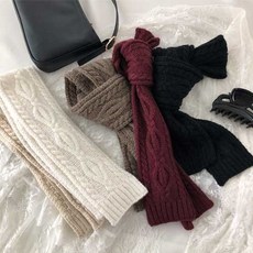 제이헬렌 겨울 부드러운 니트 머플러 쁘띠 머플러 목도리