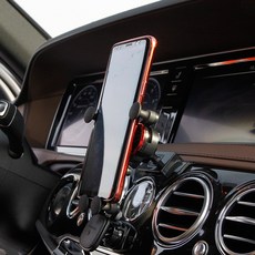 [모터스파이] 벤츠 S클래스 W222 전용 3D 제작 순정형 클립방식 스마트폰 거치대 마운