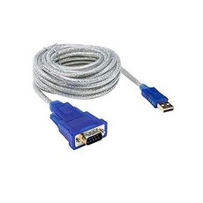 DTECH USB to RS232 DB9 Male Serial Port Adapter Cable 3m with FTDI Chipset Supports Windows 10 8 7 a, 10ft USB to DB9 serial male ca