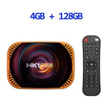 HK1 RBOX 스마트 TV 듀얼 와이파이 미디어 플레이어 셋톱 안드로이드 11 Amlogic S905X4 1000M 4K 8K 4G 32G 64G 128G AV1 2.4G 5, [03] 영국 플러그, [03] 4G 128G, 1개 - av-m4플레이어