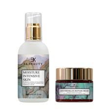 이케이뷰티 보습스킨 주름개선 탄력크림 2종세트 탄력개선과 보습을 위한 세트제품 안티링클 콜라겐 기능성제품 건조피부 노화피부, 1개