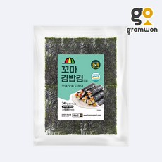 꼬마 김밥김 4절 240G(400매) 해농 김밥용 구운김