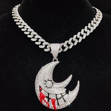 유색보석체인목걸이