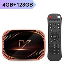 VONTAR 스마트 TV 셋톱 안드로이드 11 Amlogic S905X4 최대 4GB 128GB 1000M 듀얼 와이파이 4K 60fps AV1 미디어 플레이어 32GB 64GB, [04] Au 플러그, [03] VONTAR X4 4G128G, 1개 - av-m4플레이어