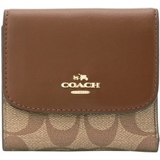 (코치)COACH지갑 세번 접어 콤팩트 미니 F87589시그너처 아웃렛[병행 수입품]