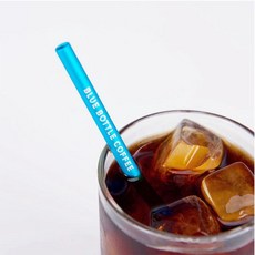 블루보틀 오리지날 스트로우 알루미늄 빨대 메탈 텀블러빨대 MD, 블루