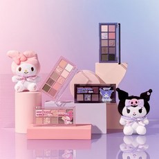 ROM&ND 롬앤X산리오캐릭터즈 베러 댄 팔레트 BETTER THAN PALETTE 9color, 롬앤♥쿠로미 11 치키 치키 가든