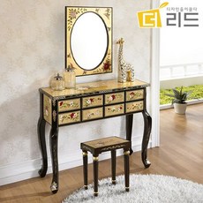 콘솔세트 클래식 킹덤 엔틱 서랍화장대 오크마운틴 금박공예 9411pq, 본상품선택
