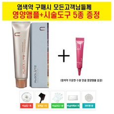 쉬에뜨 앱솔루트 헤어컬러링 크림 염색약 (멋내기) 새치커버 (흰머리) 120ml+120ml, 쉬에뜨 앱솔루트7PB(퍼플블루), 1개 - 딥블루코스믹