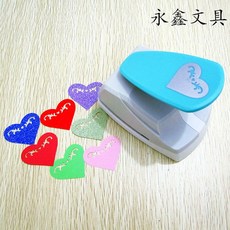 나비공장 나비모양펀치 핸디 DIY, 하트 4.2cm