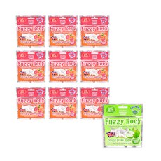 퍼지락 자일리톨 크리스탈 캔디 자몽향 9EA + 청사과 1EA, 1세트