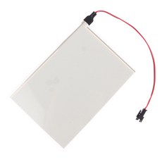 LED 발광 패널 백라이트 전기 El DC12V 인버터 15x13.5cm 1PC, Ice blue, 1개
