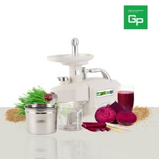 그린파워 녹즙기 생즙기 GPT-1305P 밀순 250g 보리순 250g 증정, 화이트