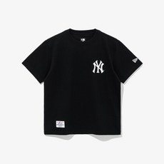 [AK PLAZA] [뉴에라키즈] MLB 뉴욕 양키스 페이즐리 티셔츠 블랙(14310261)